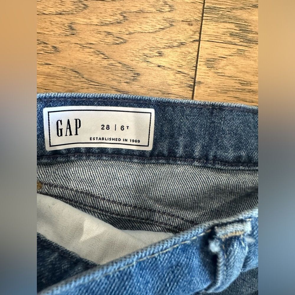 Gap Denim Maxi Skirt 28-6 Tall - Picture 4 of 6